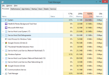 Windows 8.1 îmi ține HDD-ul în 100% Windows 8.1 îmi ține HDD-ul în 100%