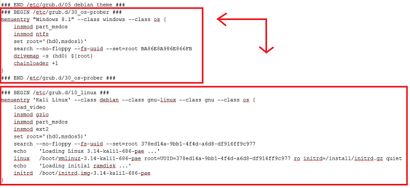 setare care sistem de operare porneste automat in dual-boot