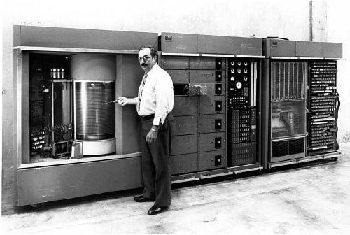 RAMAC Engineering Prototype, IBM San Jose, 1956