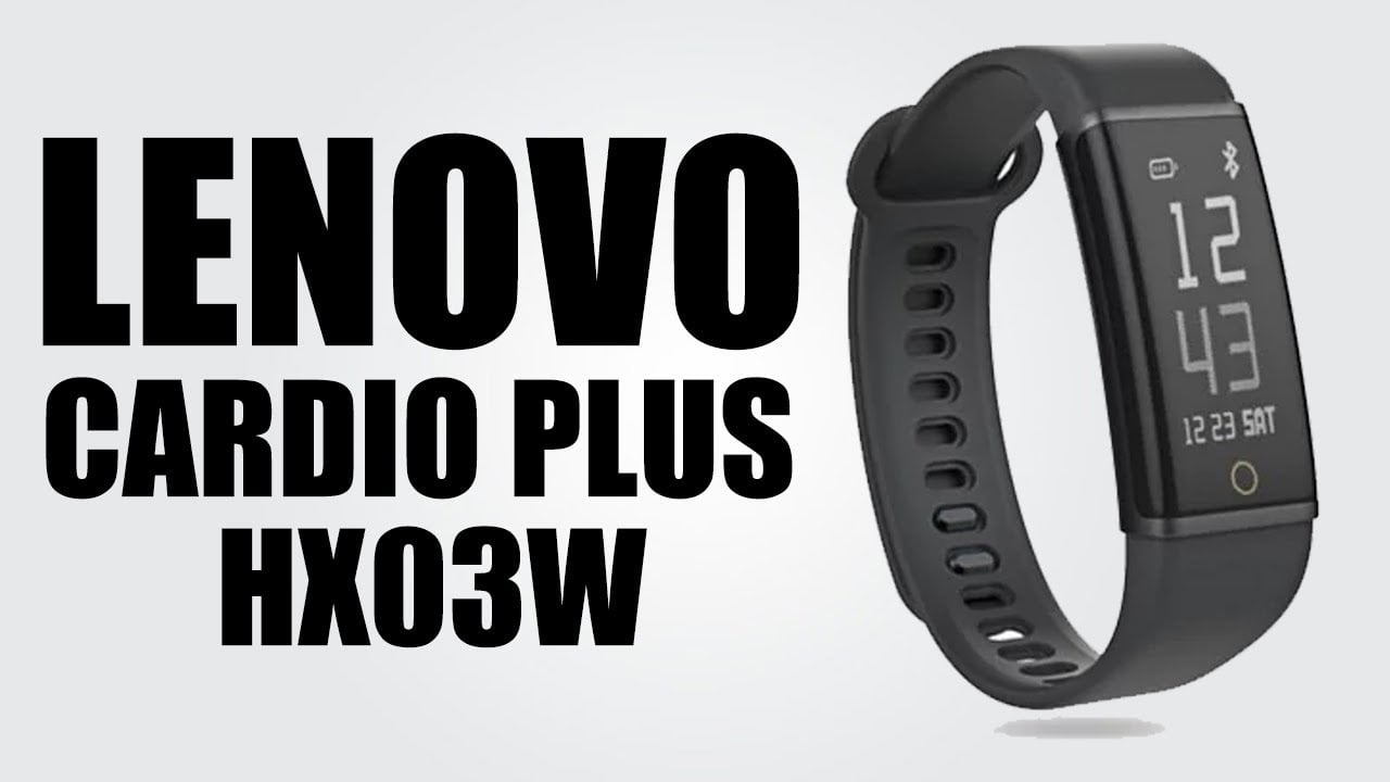 Bratara fitness Lenovo Cardio Plus HX03W - una din cele mai bune bratari fitness low-cost