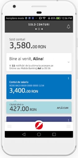 aplicatia unicredit mobile banking2