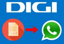 Trimitere factura pe WhatsApp la Digi