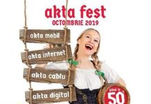 Oferta Akta Fest Octombrie 2019 cu boxa portabila Oferta Akta Fest Octombrie 2019 cu boxa portabila