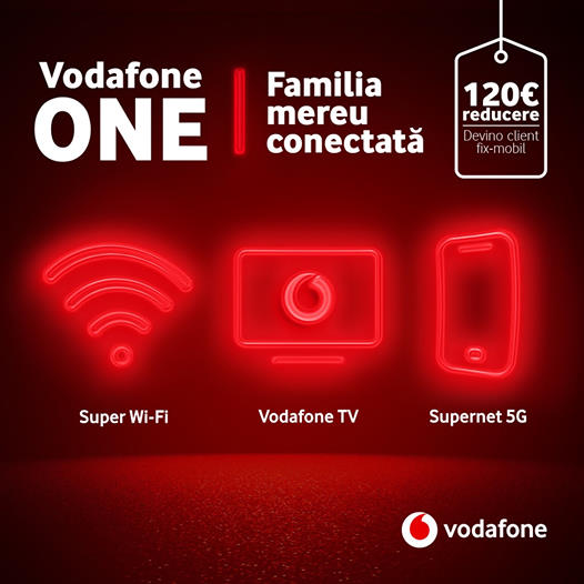 Vodafone One servicii complete TV si mobil Blog Media Max