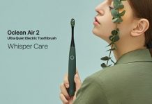 Periuta de dinti electrica Oclean Air 2 si sterilizator S1 Periuta de dinti electrica Oclean Air 2 si sterilizator S1