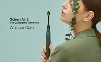 Periuta de dinti electrica Oclean Air 2 si sterilizator S1 Periuta de dinti electrica Oclean Air 2 si sterilizator S1