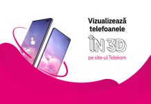 Previzualizare telefoane in 3D la Telekom Previzualizare telefoane in 3D la Telekom