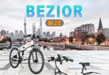 Bicicleta electrica Bezior M26 bezior m26