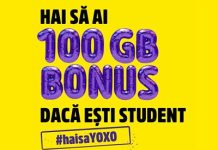 Oferta Yoxo – 100GB bonus pentru studenti Oferta Yoxo - 100GB bonus pentru studenti