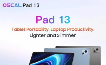 Oscal Pad 13 – pregatit de lansare cu specificatii impresionante Oscal Pad 13 - pregatit de lansare cu specificatii impresionante