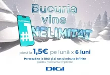 Bucuria vine Nelimitat – o noua campanie Digi Bucuria vine Nelimitat - o noua campanie Digi