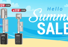 Promotia “Summer Sale for Smart Lock” de la WELOCK