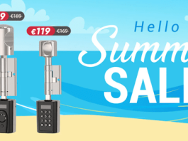 Promotia “Summer Sale for Smart Lock” de la WELOCK